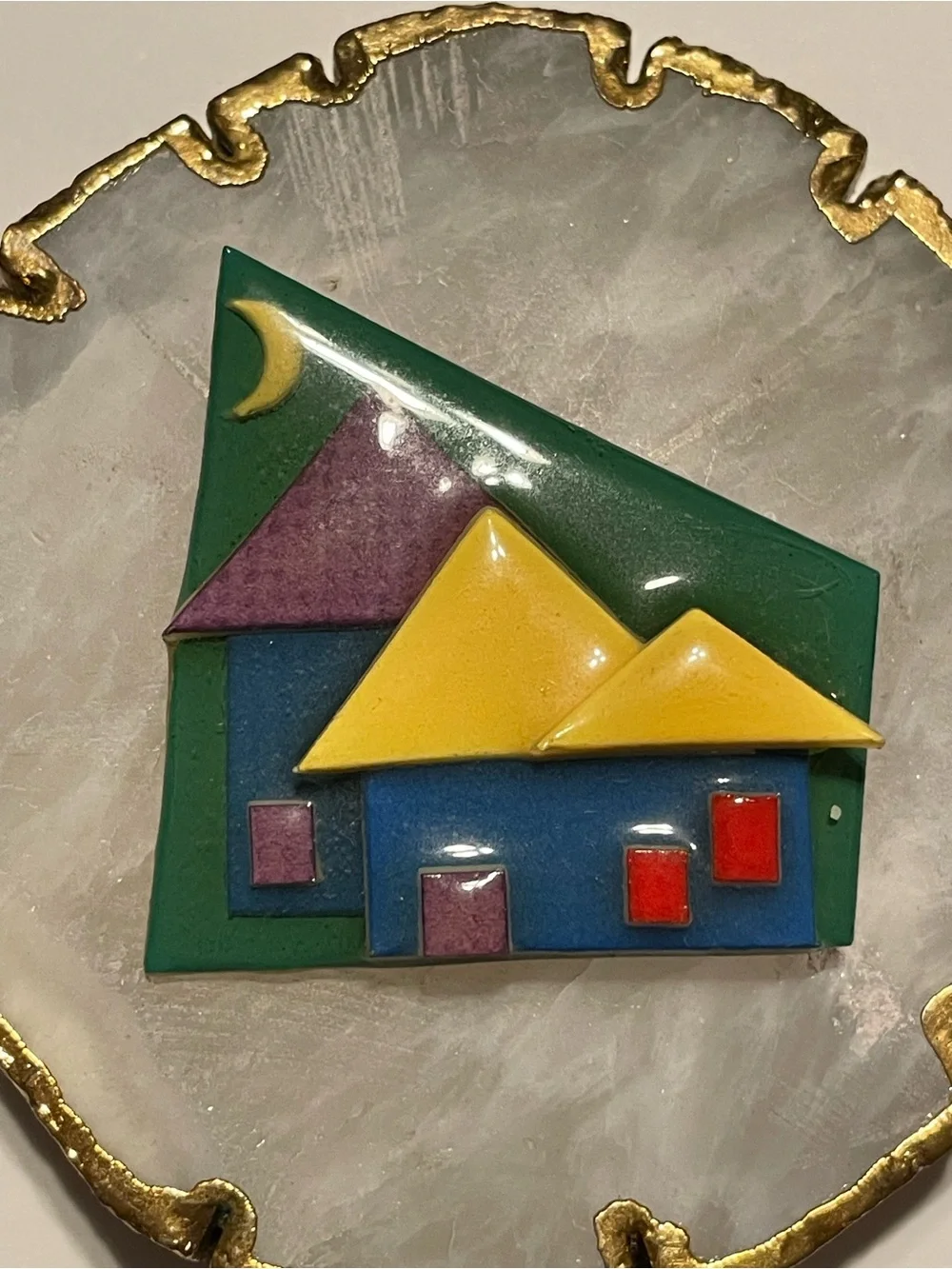 Vintage House Pins by Lucinda